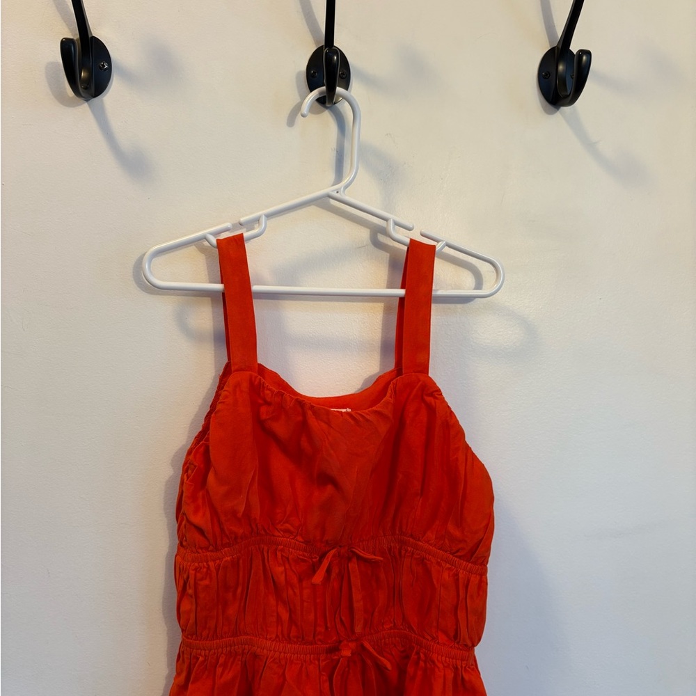 Vibrant Orange Kids Tank Top